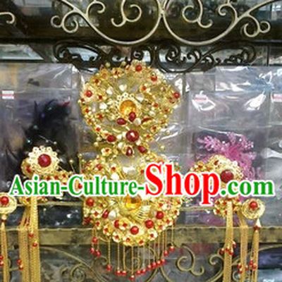 Gold Princess Wedding Coronet