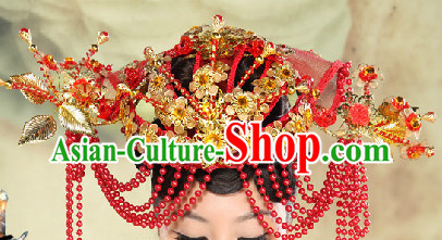Traditional Chinese Princess Brides Hat Coronet