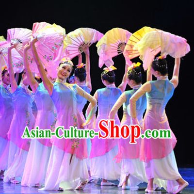 Ancient Beauty Fan Dancing Cheongsam for Women