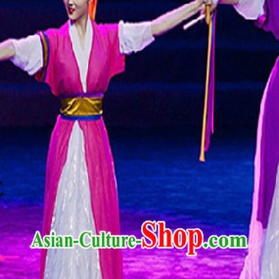 Traditional Chinese Ethnic Dance Costumes for Women