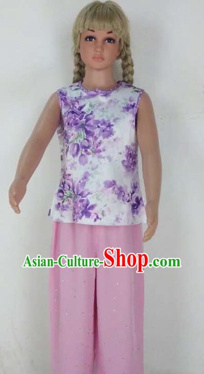 Professional Stage Performance Fan Dancing Suit