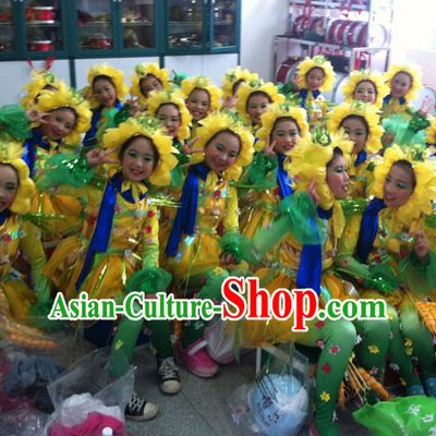 School Students Scarecow Dance Costumes Complete Set