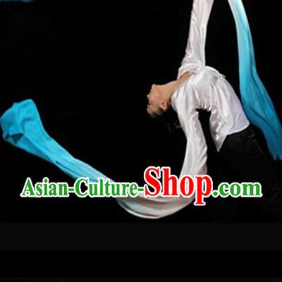 Color Transition Water Sleeve Dance Dress