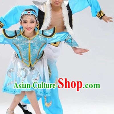 Stage Performance Ethnic Dancing Costumes for Men or Women