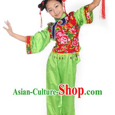 Professional Stage Performance Lunar New Year Dancing Outfit for Children