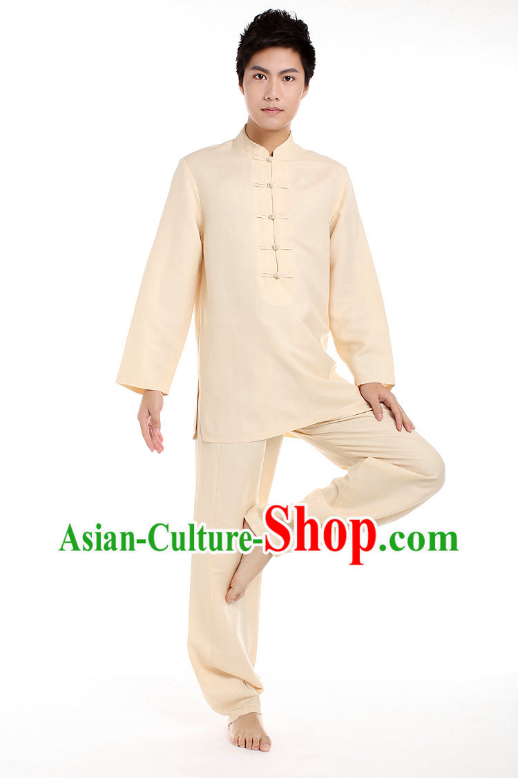 Traditional Yoga Meditation Flax Outfit