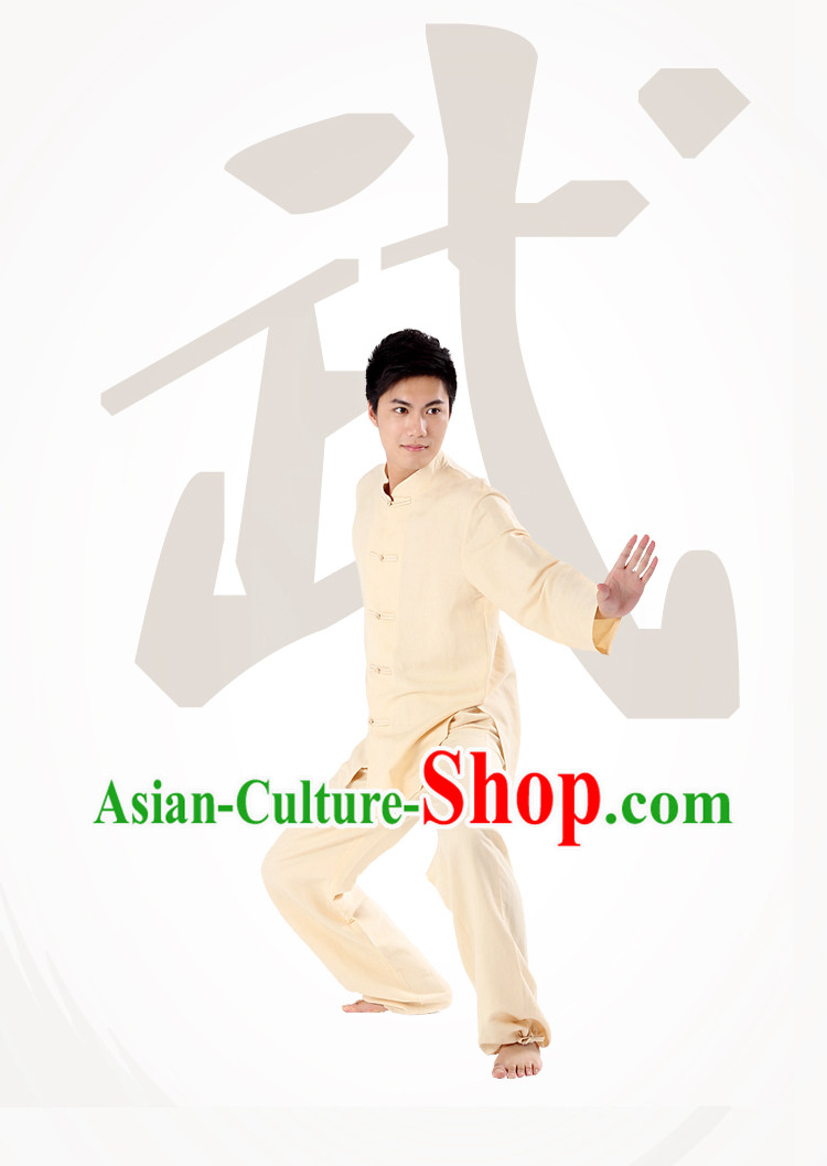 Traditional Deep Yoga Meditation Flax Outfit