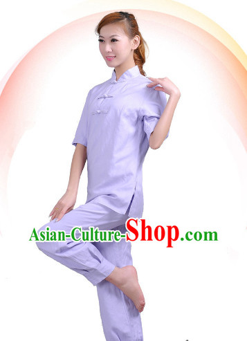 Traditional Yoga Meditation Cotton Flax Clothing Complete Set