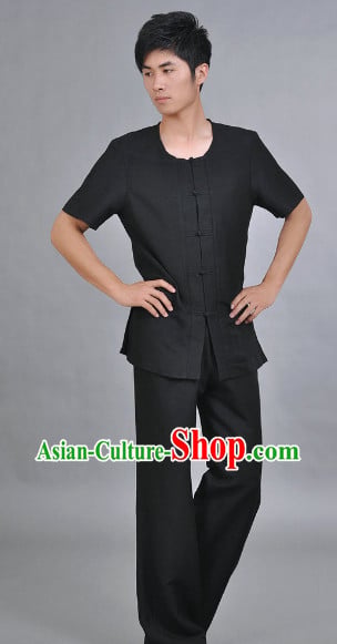 Top Meditation Yoga Kung Fu Uniform for Men