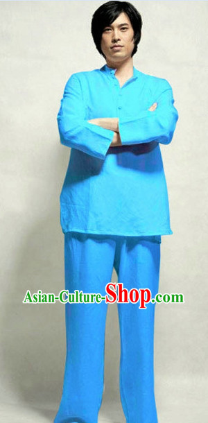 Top Comfortable East Widsom Meditation Yoga Kung Fu Teacher Uniforms