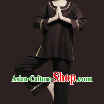 Top Comfortable East Widsom Meditation Yoga Kung Fu Teacher Outfit