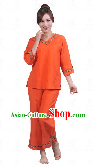 Top Comfortable East Widsom Meditation Yoga Kung Fu Uniforms