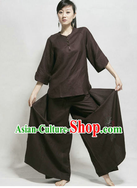 Top Comfortable Meditation Yoga Kung Fu Master Uniforms