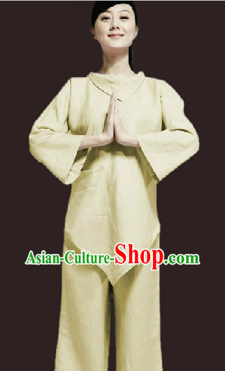 Top Comfortable Meditation Yoga Tea-making Kung Fu Master Uniforms