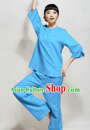 Top Comfortable Meditation Yoga Tea-making Kung Fu School Uniform