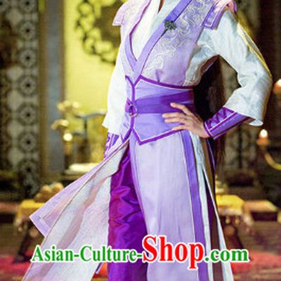 Legend of Ancient Sword Purple Swordswoman Costume Complete Set