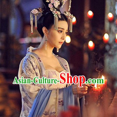 Tang Dynasty Wu Ze Tian Empress Costumes Complete Set
