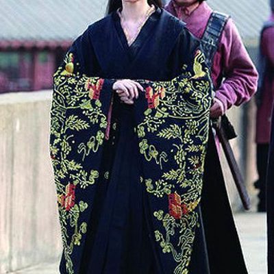 Ancient Chinese Black Empress Imperial Opera Costumes