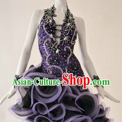 Top Cha Cha Custom Costumes Ballroom Dance Costume