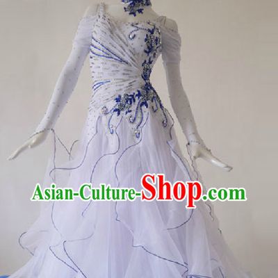Top Professional Waltz Female Dance Costumes