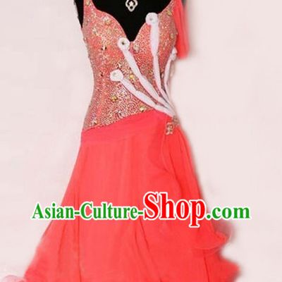 Top Tailored Made Red Waltz Dance Uniform