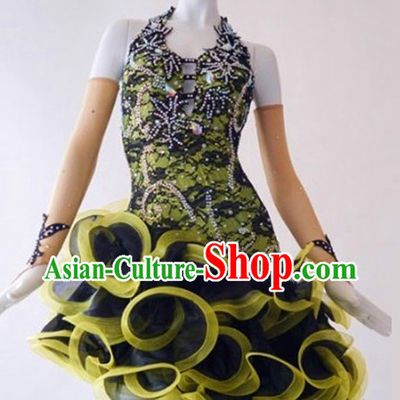 Top Competition Latin Dancing Costumes