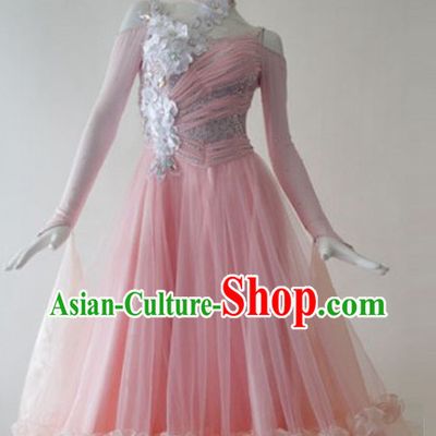 Top Competition Ballroom Social Dancing Skirt for Women
