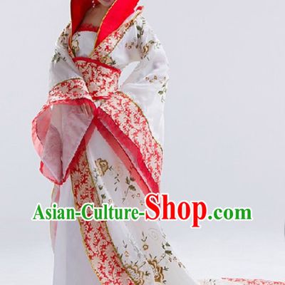 High Collar Ancient Chinese Empress Outfit