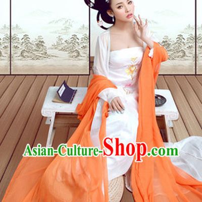 Tang Dynasty Imperial Lady Classical Dancing Costumes Complete Set