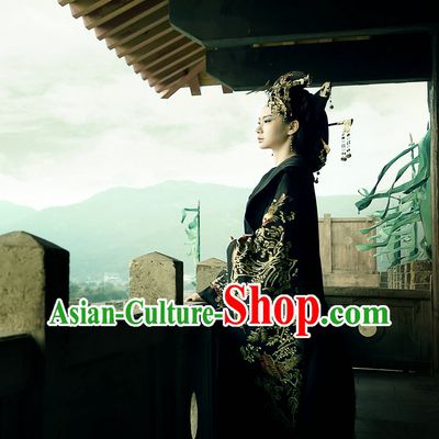 Kuei Ku-tzu Wiser Drama Ancient Chinese Imperial Palace Empress and Hair Accessories Full Set
