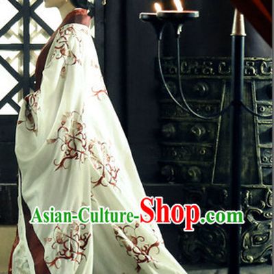 Kuei Ku-tzu Wiser Drama Ancient Chinese Imperial Palace Empress Suit Full Set with Long Trail