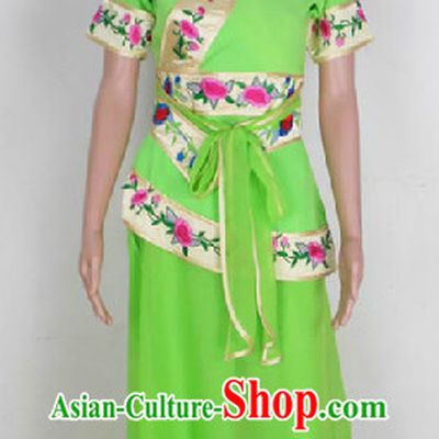 Chinese Folk Classical Dancing Costumes for Professional Stage Performance