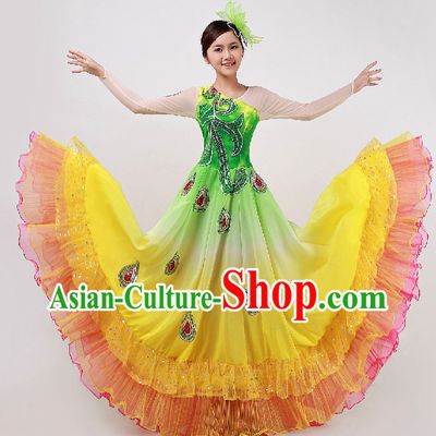 Top Custom Make Stage Performance Phoenix Dancing Costumes and Headdress