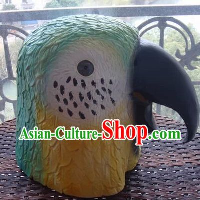 Stage Performance Parrot Head Mask