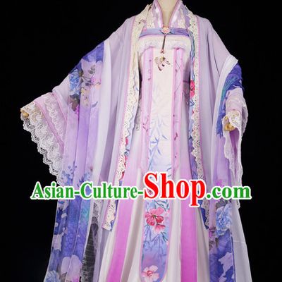 Ancient Chinese Tang Dynasty Imperial Royal Lady Dresses