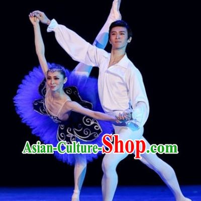 Traditional Chinese Recital Ballet Dance Tutu Costumes for Women