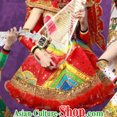 Crystal Music Ensemble Stage Performance Peking Opera Style Costumes