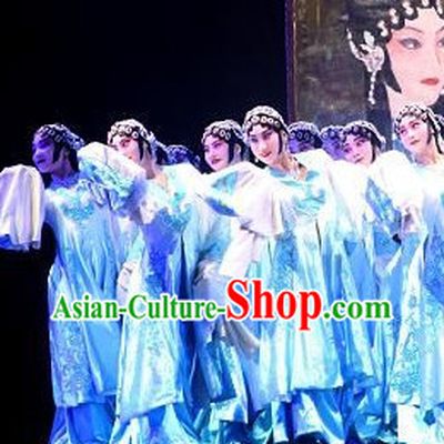 Peking Opera Hua Dan Stage Performance Dance Costumes