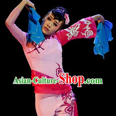 Mandarin Handkerchief Female Dance Costumes and Handkerchief