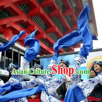 Peking Opera Style Long Sleeves Dance Costumes