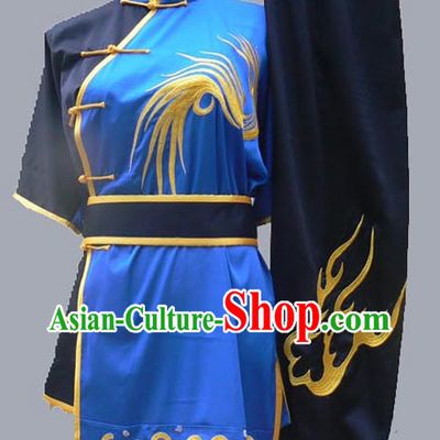 Top Short Sleeves Wushu Students Uniform