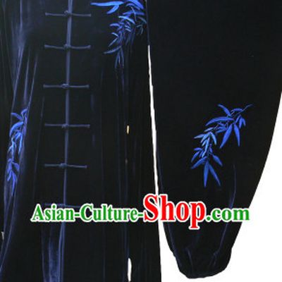 Winter Wear Tai Chi Martial Arts Velvet Outfits