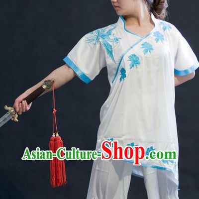 Top Silk Dragon Spirit Kung Fu Dresses