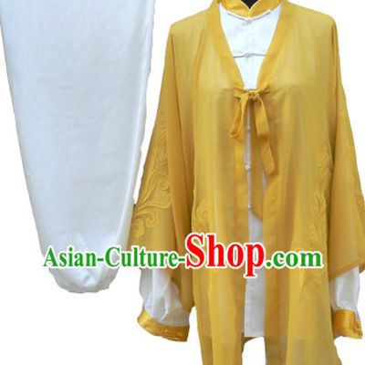 Professional Silk Long Sleeves Competition Clothing and Mantle