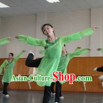 Beijing Dance Academy Students Classical Dancing Practice Dance Costumes