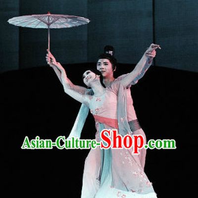 Professional Stage Performance Solo Umbrella Classical Dancing Suit