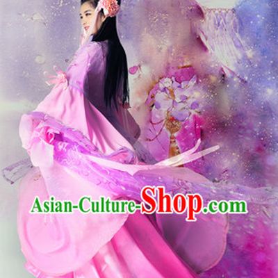 Ancient Chinese Fairy Dance Costumes Complete Set