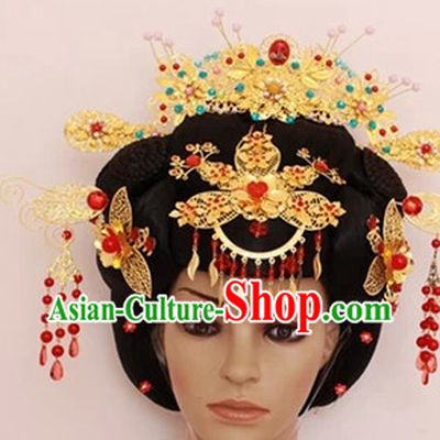Chinese Traditional Black Wig