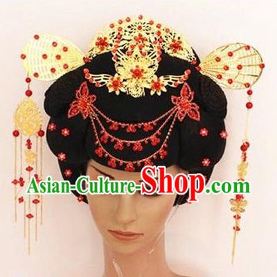 Chinese Traditional Black Wig