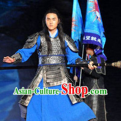 Ancient Chinese Kung Fu Swordsman Costumes Complete Set for Men